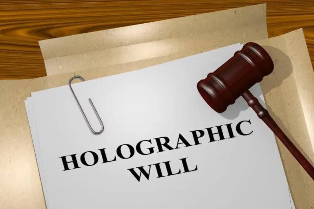 Holographic Wills