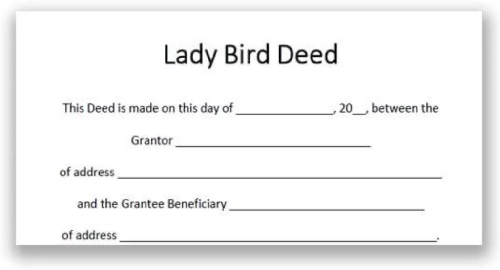 Lady Bird Deeds